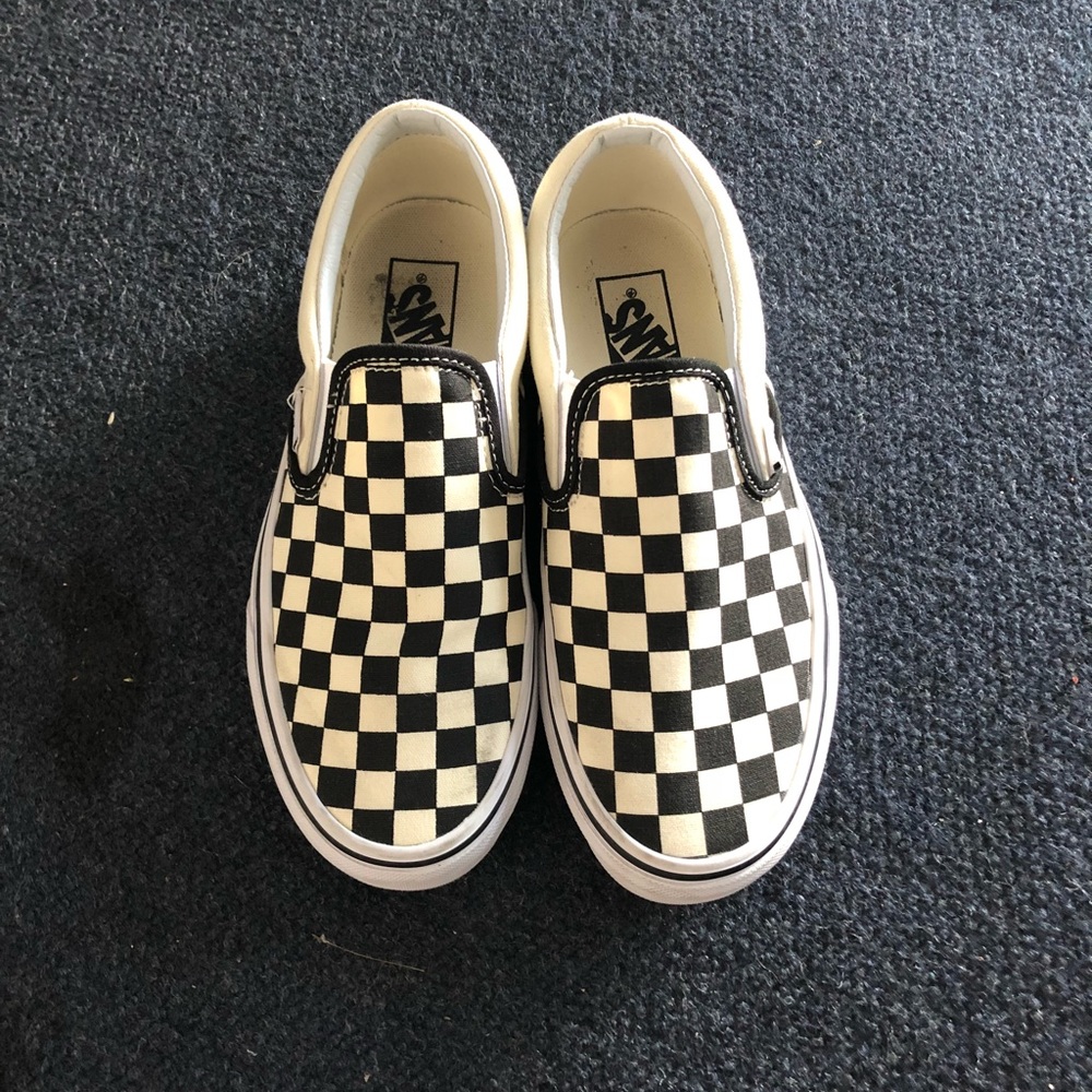 Checkered Vans